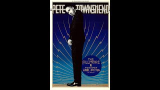 Pete Townshend   Live at The Fillmore, 1996