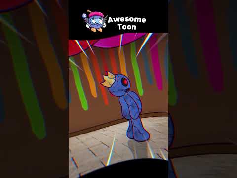ZOMBIE Rainbow Friends Blue?! (Dr.Livesey Walking) #shorts #animation