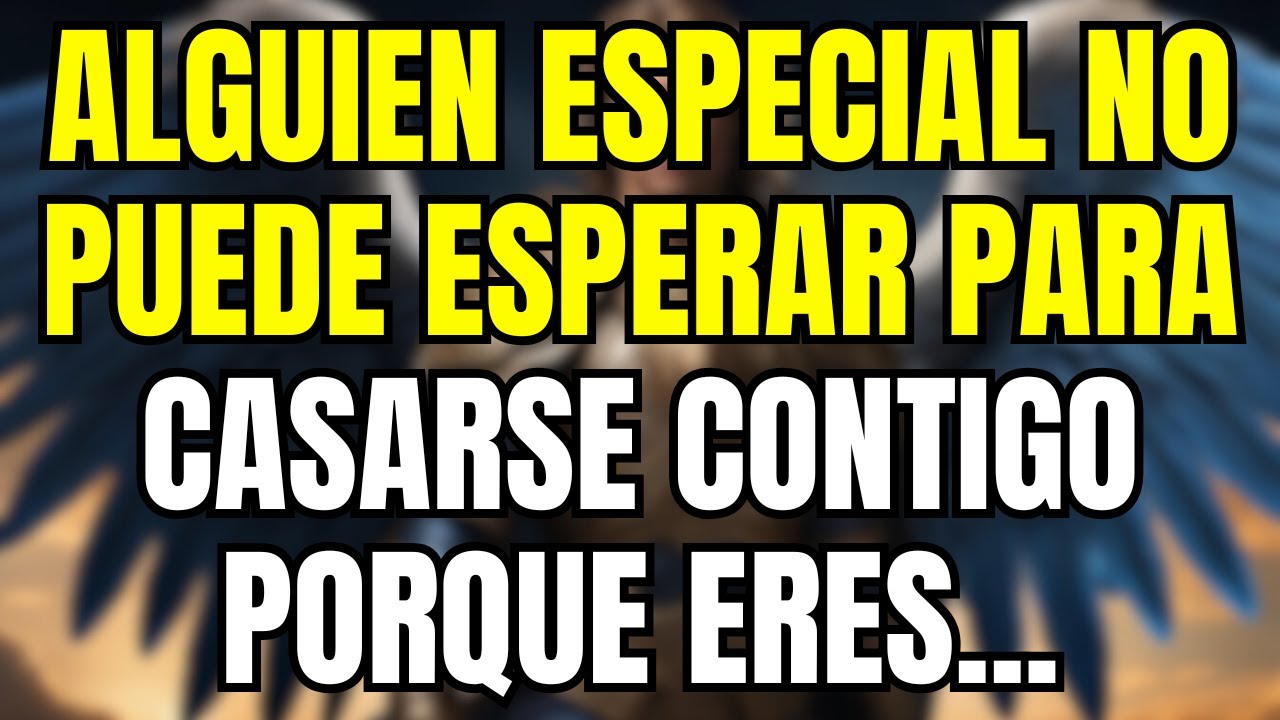 💌 Alguien especial no puede esperar para casarse contigo...