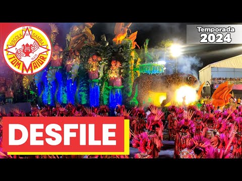 Tom Maior 2024 | Desfile | Samba ao vivo - #DesfileLIGASP24