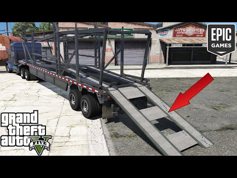 How to install Car Carrier Trailer Mod (2020) GTA 5 MODS