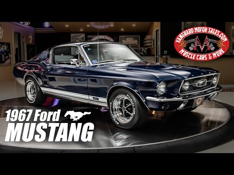 1967 Ford Mustang GT Fastback For Sale Vanguard Motor Sales #0035