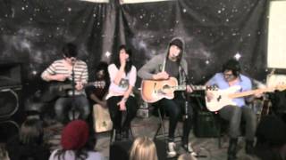 We Are The In Crowd - Never Be What You Want ( Live Acoustic) At The GK Bazaar (HD)
