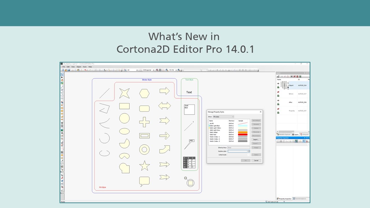 What’s New in Cortona2D Editor Pro 14.0.1