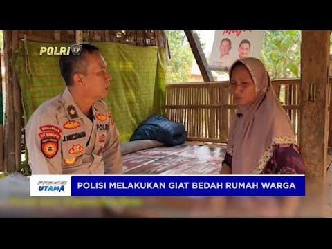 POLDA BANTEN GIAT BEDAH RUMAH WARGA