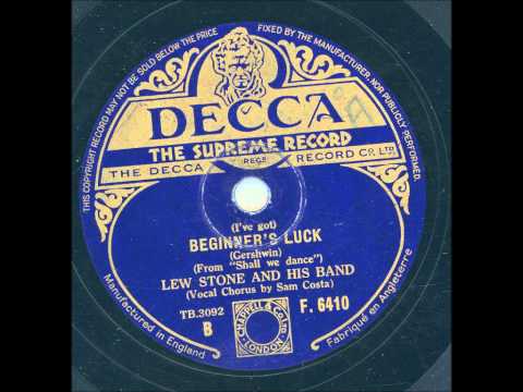 Lew Stone and his Band - Beginner´s luck