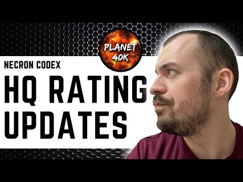 Necron HQ Rating Updates + Summary - Review/Tactics  - 9th Ed Necrons - Warhammer 40k