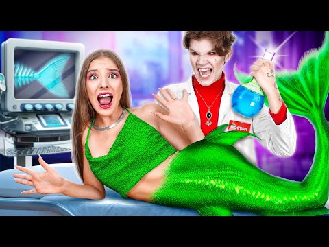 ¡Hospital de Vampiros! Sirena en un Hospital para Vampiros