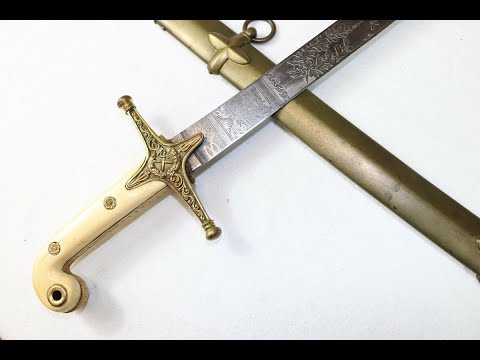 Antique Sword: British General Officer's 'Mameluke' Sabre 1831 Pattern