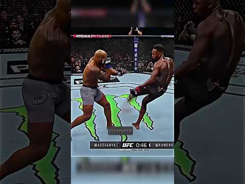 Israel Adesanya vs Yoel Romero🤯🏆#mma #ufc #viral