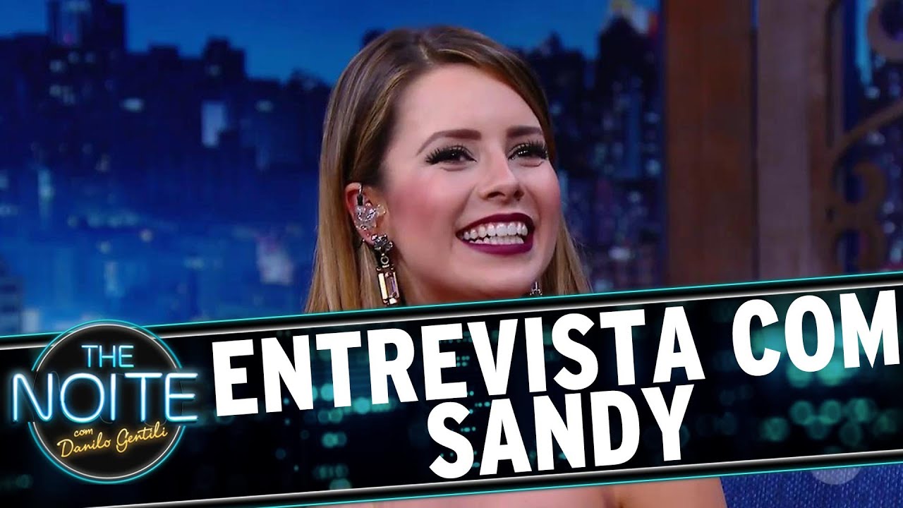 The Noite (05/09/16) - Entrevista com Sandy