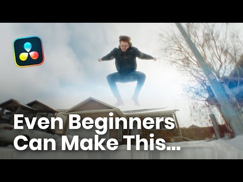 Beginner VS Pro: Insane Jump Over Building Effect – DaVinci Resolve Tutorial