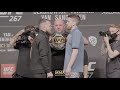 UFC 267 Press Conference Staredowns | Blachowicz vs. Teixeira, More | MMA Fighting