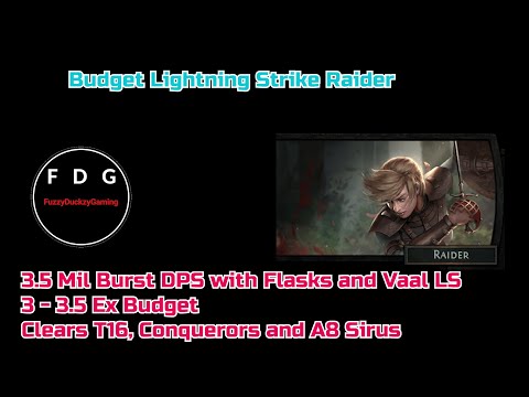 Budget Lightning Strike Raider - Awakener A8 on 3 Ex Budget - POE 3.15