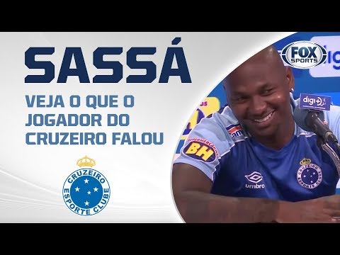 APÓS GOLAÇO, SASSÁ CONCEDE ENTREVISTA COLETIVA! Veja o que o jogador do Cruzeiro falou