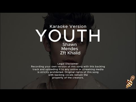 Shawn Mendes - Youth (Karaoke Version) ft. Khalid