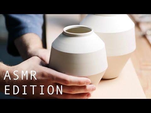 How to Make a Porcelain Vase — ASMR Edition