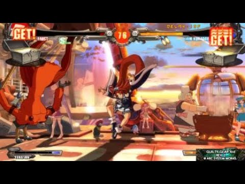 Stylish mode Faust vs. Noob  Jam Guilty Gear Xrd REV 2