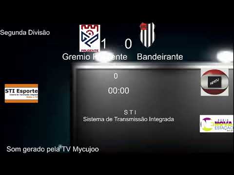 Gremio Prudente   x   Bandeirante    --- Segunda Divisão Paulisa