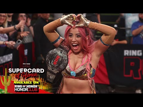 Mina Shirakawa is your Interim ROH Women's World TV Champion! | Supercard of Honor 2025