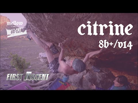 UNCUT: Dave Graham - Citrine (8B+/V14) First Ascent
