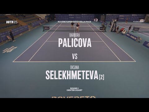 Barbora Palicova (CZE) vs  (2) Oksana Selekhmeteva  -  Game, Set, Match