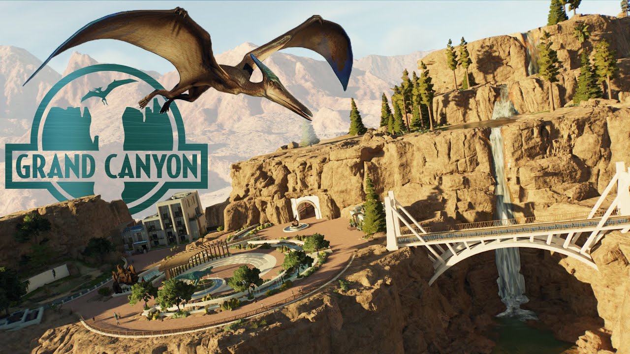 🔲 An EPIC Entrance! NEW JWE3 Sandbox Park Building Series! | Jurassic World Evolution 3