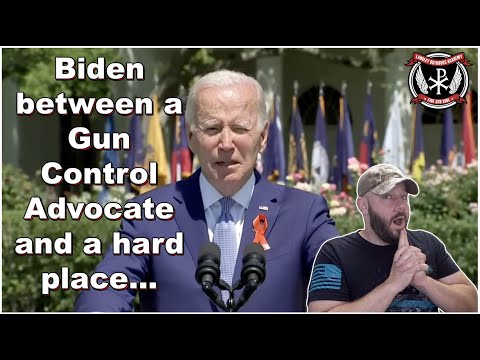 Biden heckled at Gun Control victory lap... BY A GUN CONTROL ADVOCATE... This is not a good look... Thumbnail