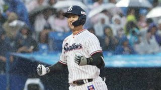 ヤクルト・ドラ1松下歩叶、神宮で待望のプロ初ホームラン！39打席目の一発で先制点