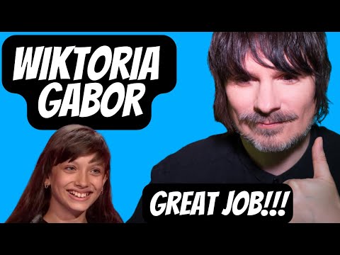 PRO SINGER'S first REACTION to WIKTORIA GABOR - ROAR (THE VOICE KIDS POLAND)