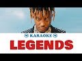 Juice Wrld ~ Legends | Karaoke, instrumental with lyrics (tribute)