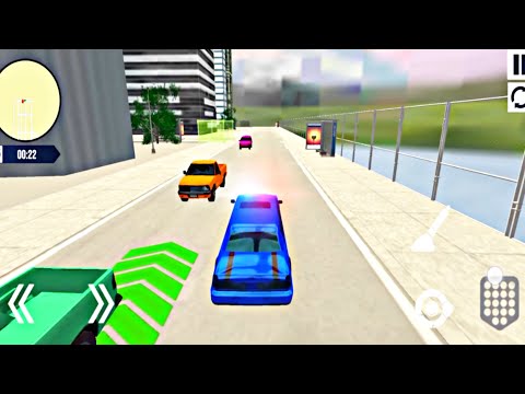 US Police Limo Transport,Aeroplane transport Game - Luxury Police Car Transporter Simu Game - Part-2