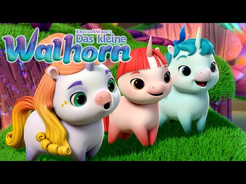 Einhörner stehen einer neuen Herausforderung gegenüber! | Das Kleine Walhorn | Netflix