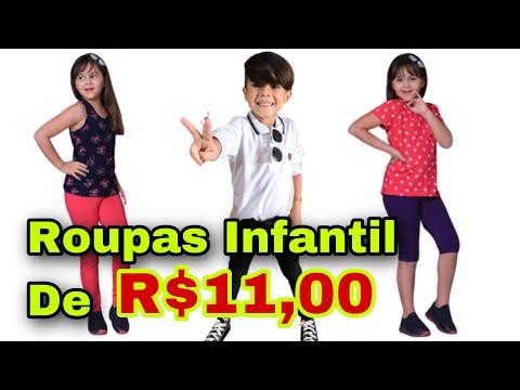 😱Roupas Infantil Atacado de R$11,00 Reais na 44 em Goiânia😱
