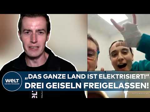 GAZA-DEAL: "Das ganze Land ist elektrisiert!" Hamas lässt drei israelische Geiseln frei!