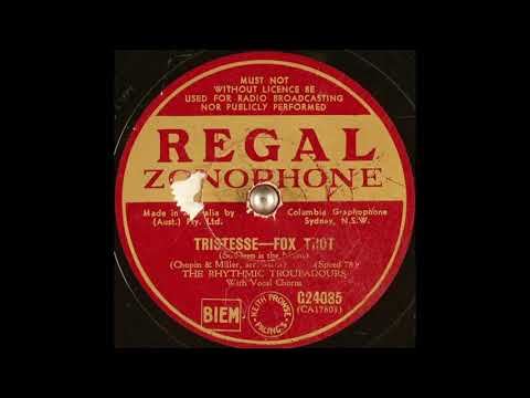The Rhythmic Troubadours - Tristesse (So Deep is the Night) (1940)