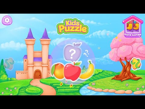 kids puzzles game : drop it