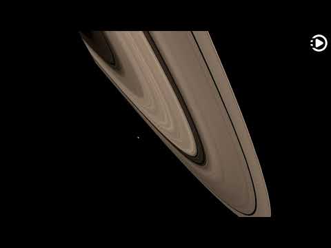 APOD: 2020-04-19 - Cassini Approaches Saturn (Narrated by Brian)