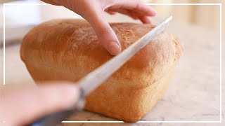 How to Make Sandwich Bread (oh and Ruby said mama + I got bangs)