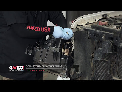 Anzo USA 2009-2014 Ford F150 U-Bar Projector Headlight