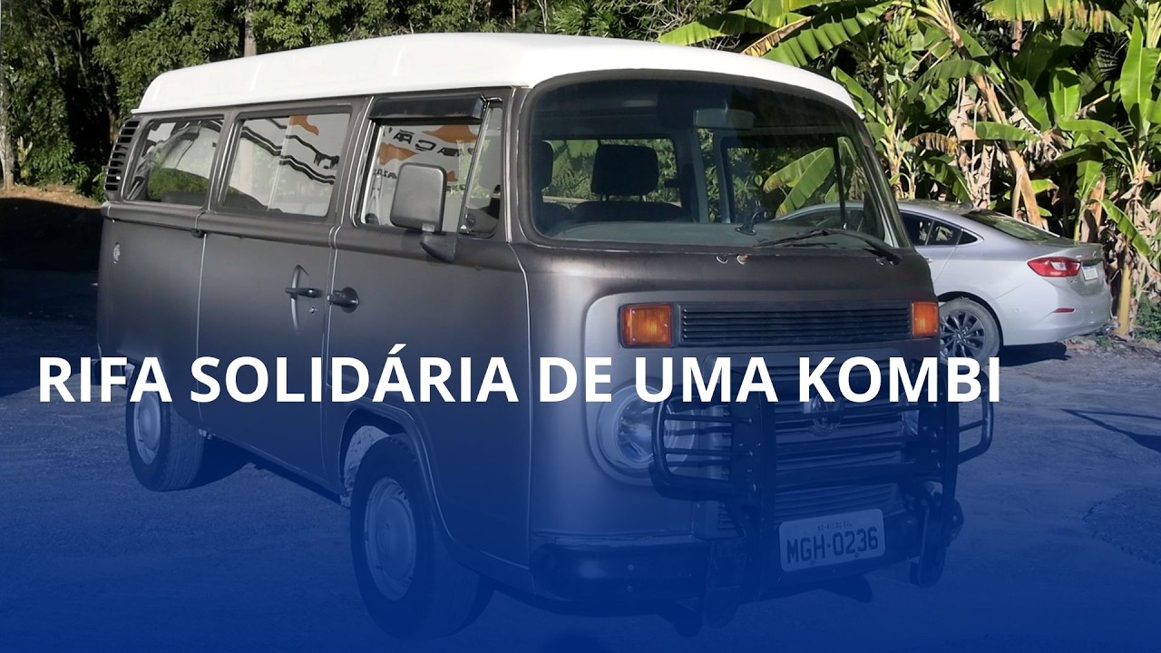 Rifa solidária de uma Kombi. Recursos vão ajudar na reabilitação de Flávio “Custela”