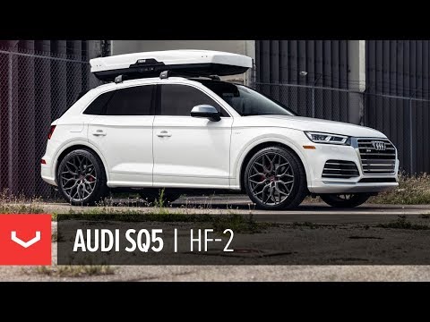 Kat's Audi SQ5 | Vossen Hybrid Forged HF-2 Wheel | Anthracite