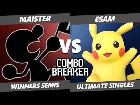 CB 2019 SSBU - SV KJS | Maister (Game & Watch) Vs. PG | Esam (Pikachu) Smash Ultimate Tournament WS