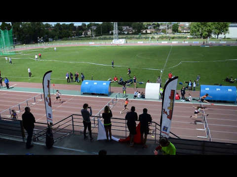 100m Haies SEF (série 1) - Interclubs 2017 (1er tour) à Castres