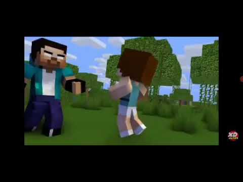 me and my family - Monster School - herobrine strong family