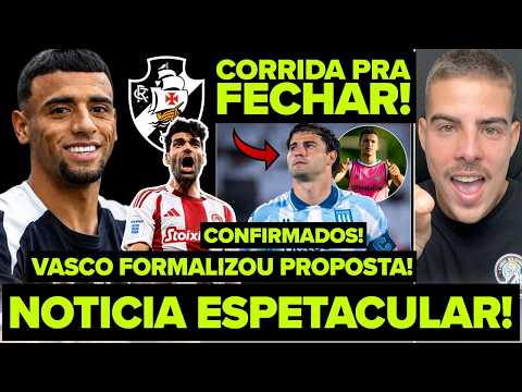 TOMOU DECISÃO! NOTÍCIA ESPETACULAR SOBRE CONTRATAÇÃO DE ATACANTE! DEOSSA E SOSA CHEGANDO NO VASCO!