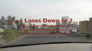 preview picture of video 'State of NH47 in Kochi'