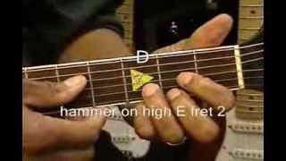 Keb Mo CITY BOY Blues Guitar Lesson How To Play On Guitar / Cover Fingerstyle