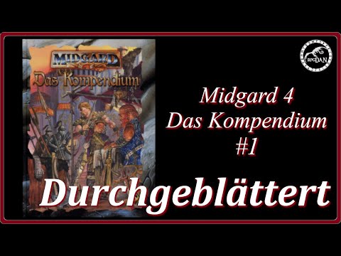Durchgeblättert: MIDGARD 4 Das Kompendium #1 |Ergänzungsband\Pen and Paper\Rollenspiel
