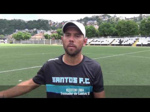 Santos B 5 x 1 Atlético Roraima  - jogo-treino - Entrevistas
